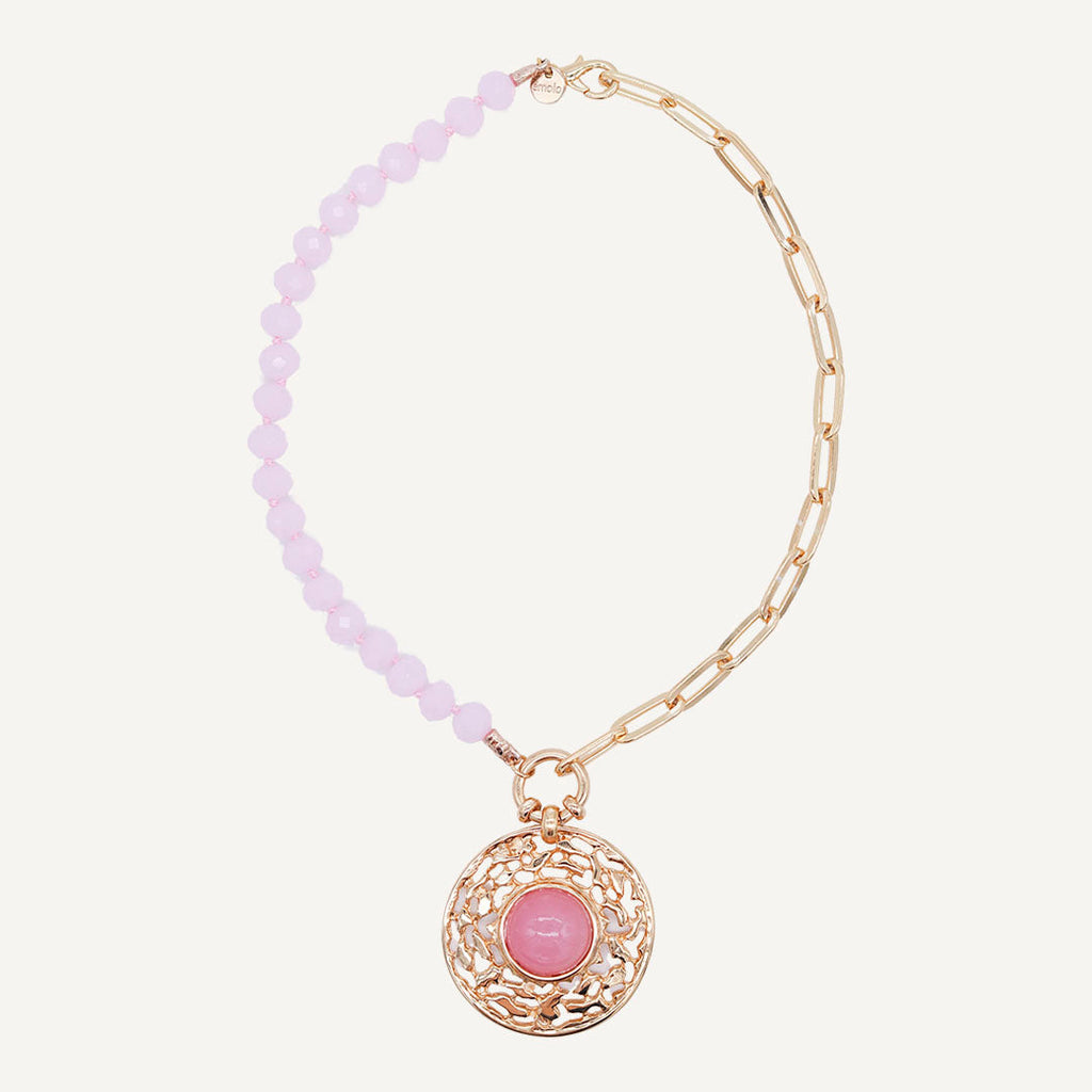 Collares de piedra de cristal MURE