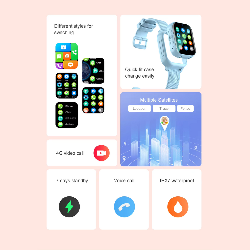 Smartwatch Kids Pro GPS - Virsem