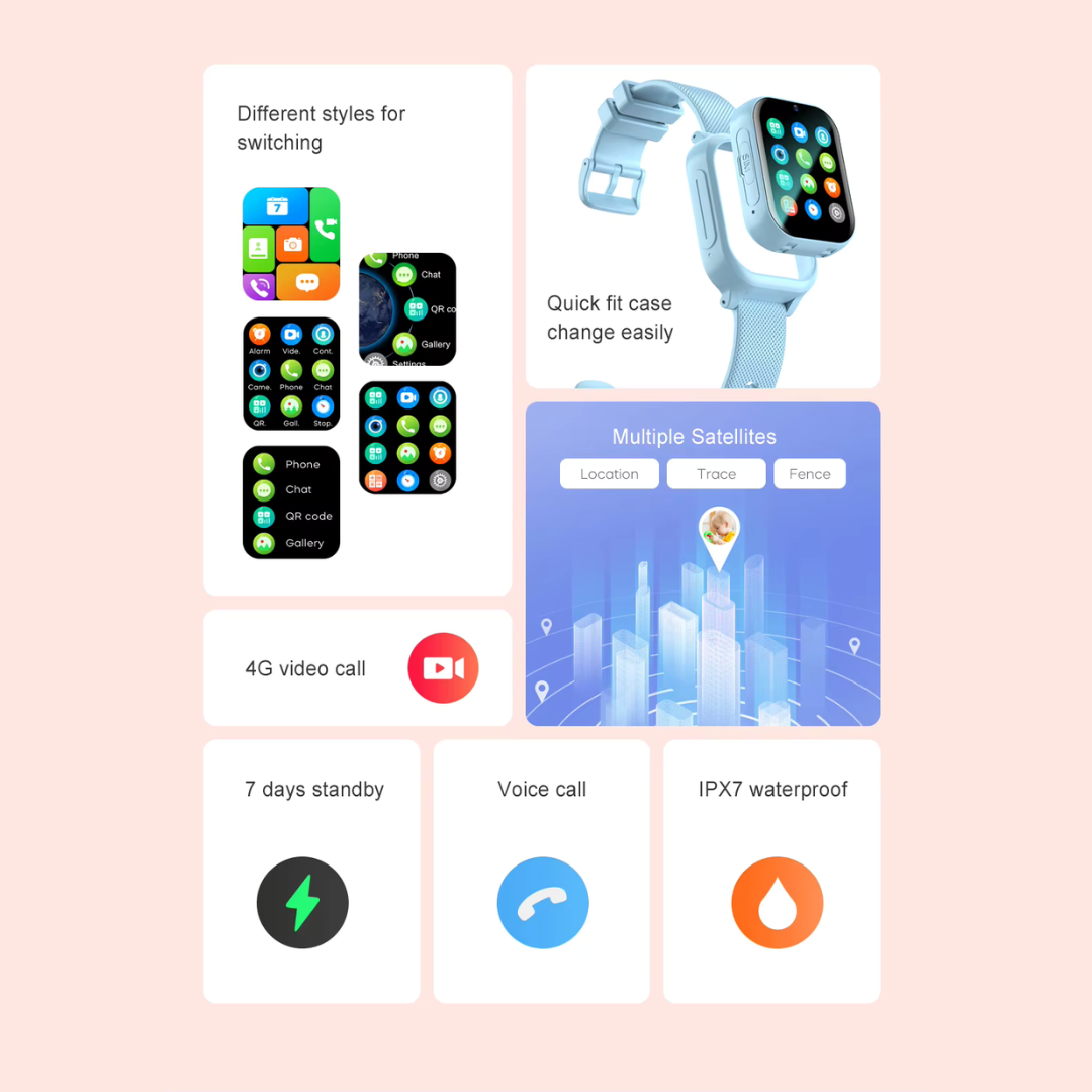 Smartwatch Kids Pro GPS - Virsem