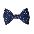 Little Stars Navy Bow Tie