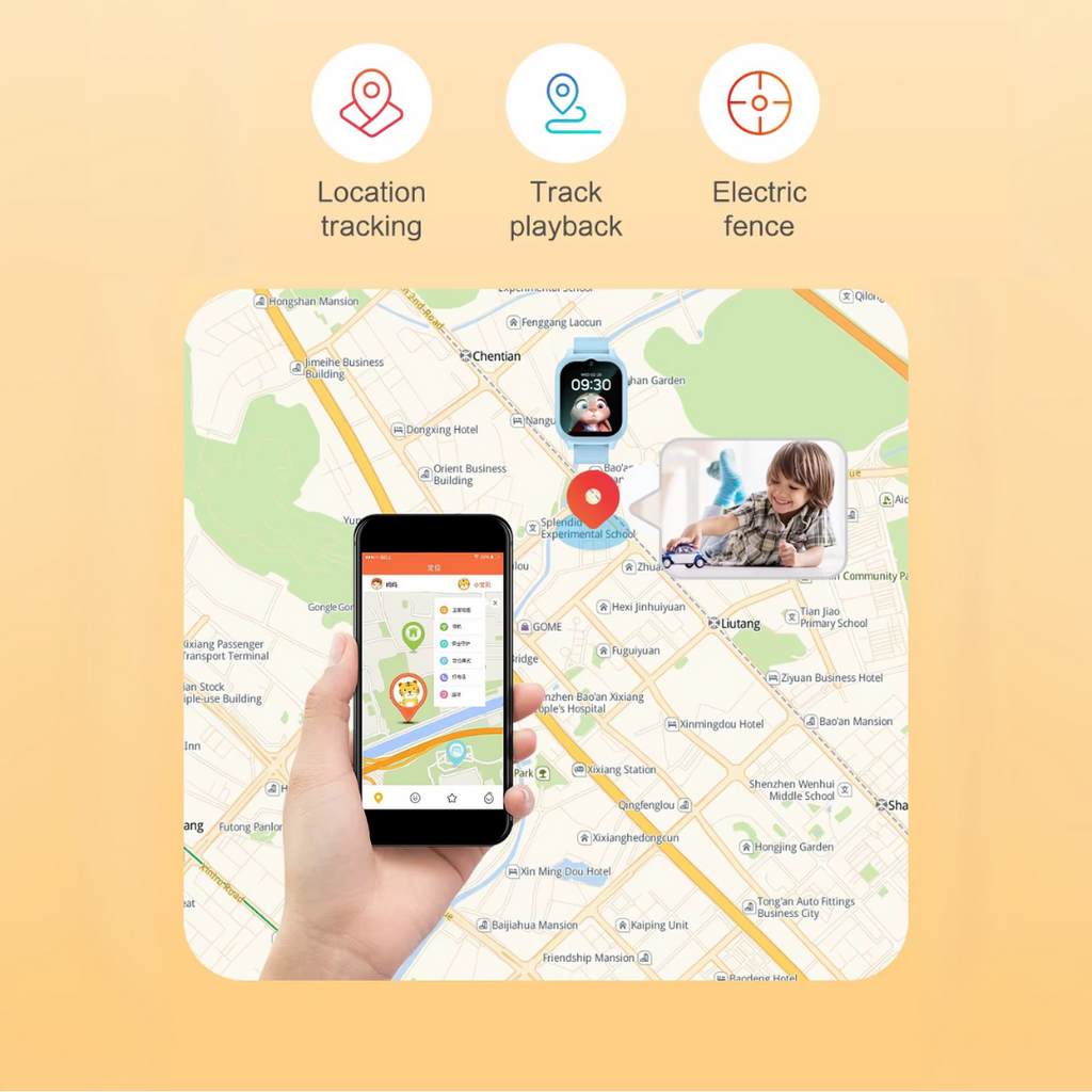Smartwatch Kids Pro GPS - Virsem