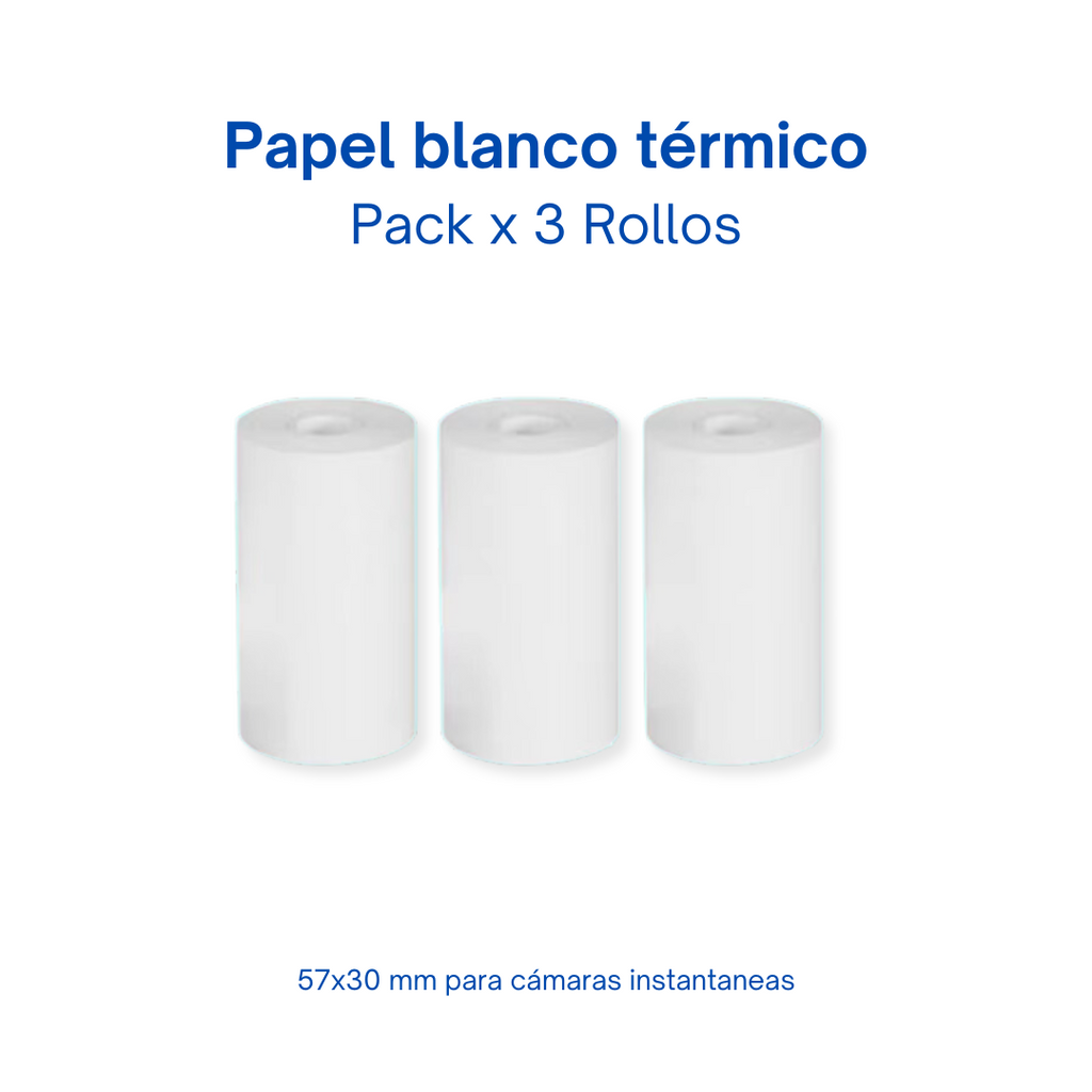 Rollos de Papel para Cámara Instantanea - Virsem