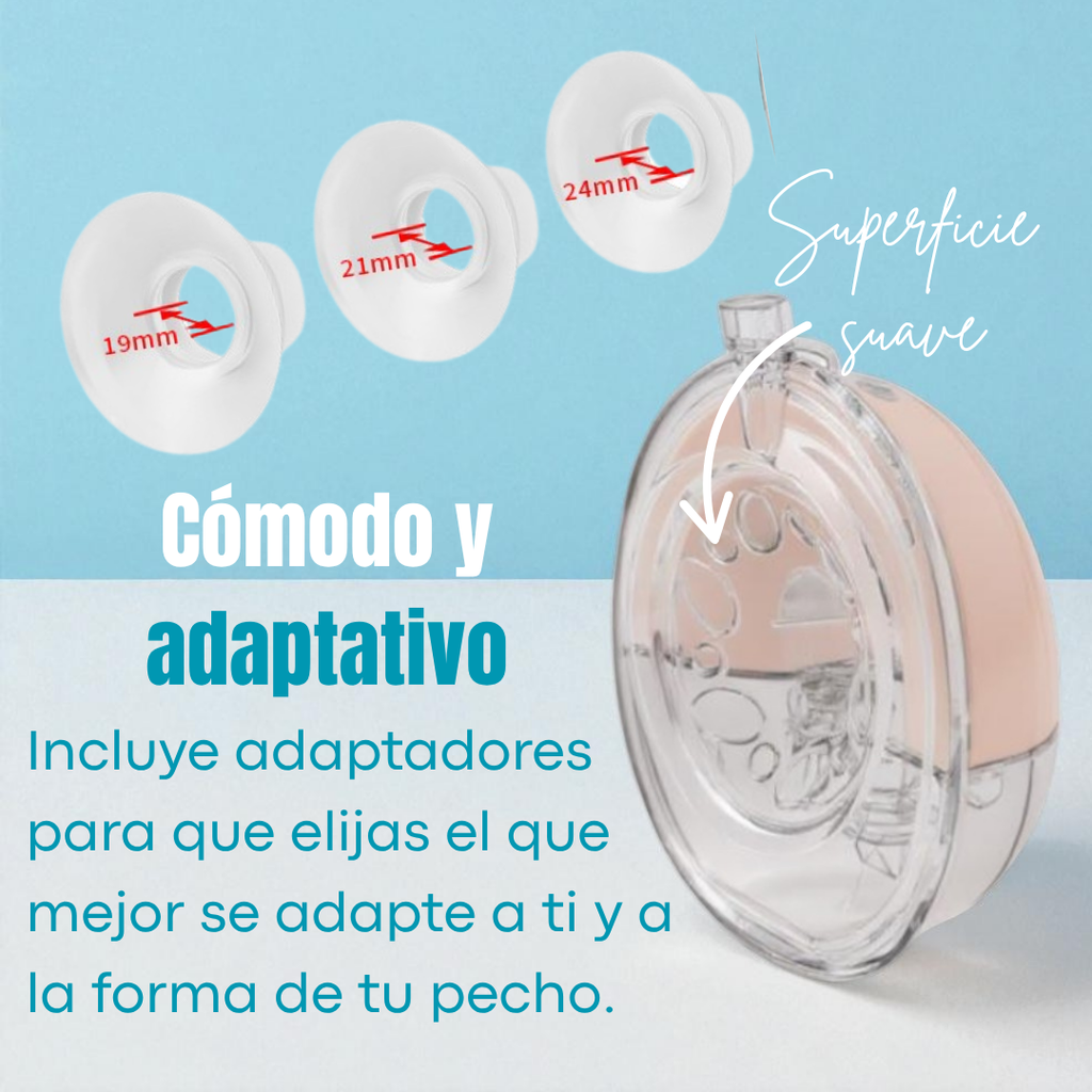 Extractor Sacaleches portátil con batería DISCREET| Popetes Kids