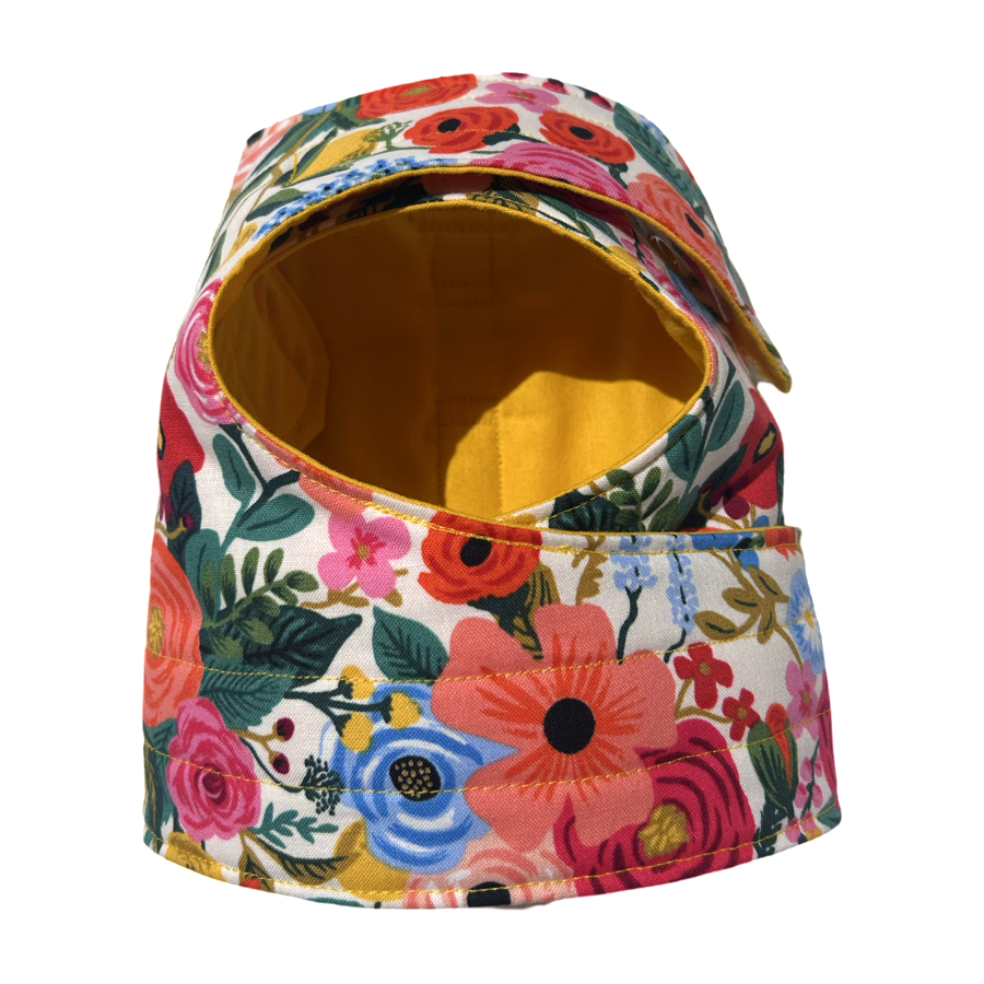 Test Samples - Handmade Vest Dog Harness - Garden Party