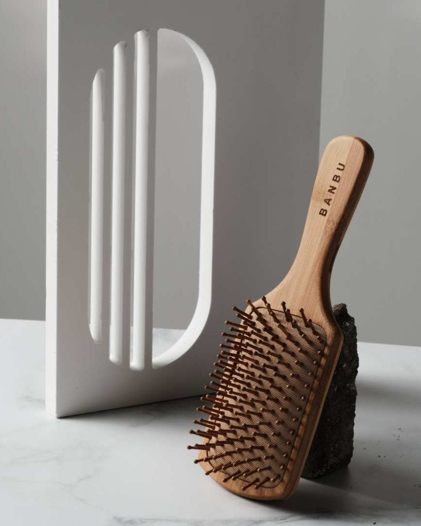Cepillo de Madera para Cabello