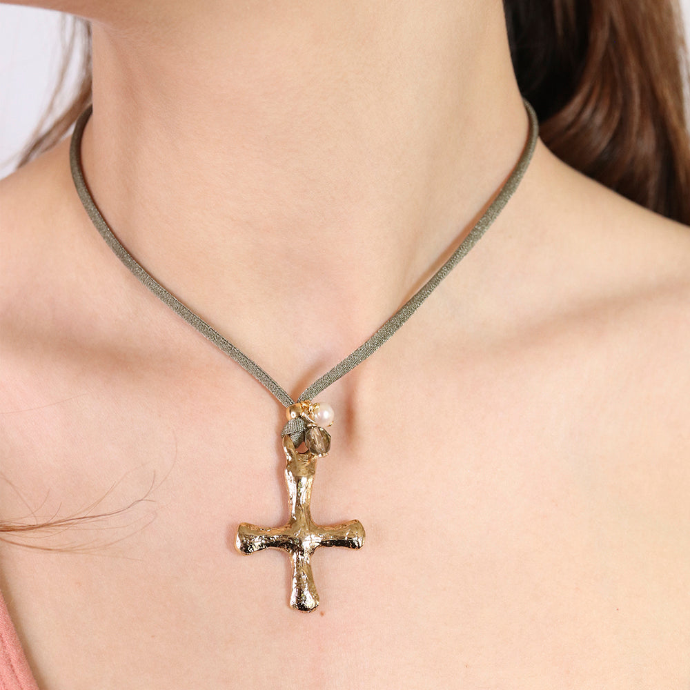 Collar Cruz mini TESSABIT