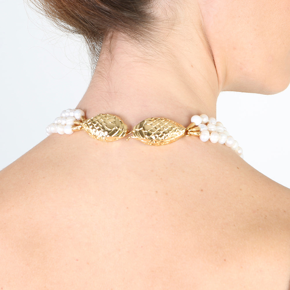 Collares de perlas modernos EKAN perlas