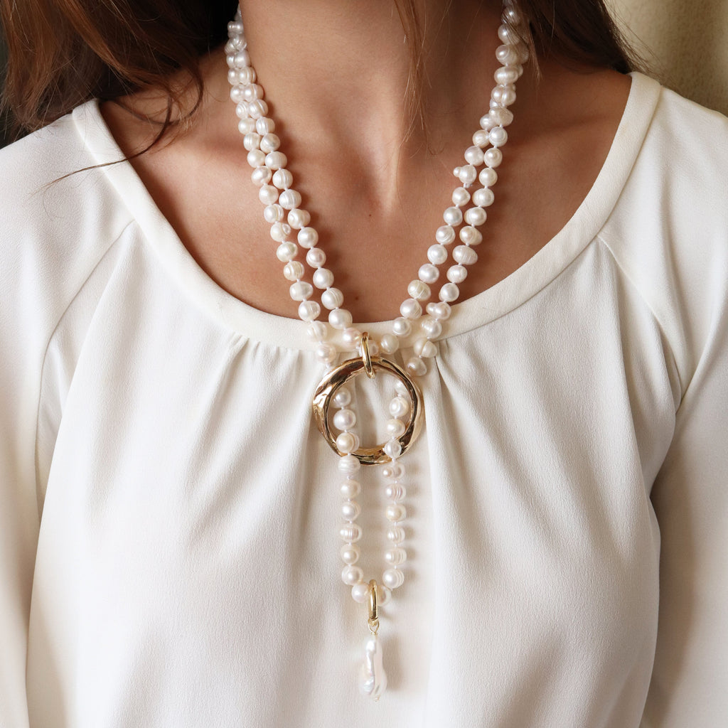 Collar mujer Perlas ODRI Barroco