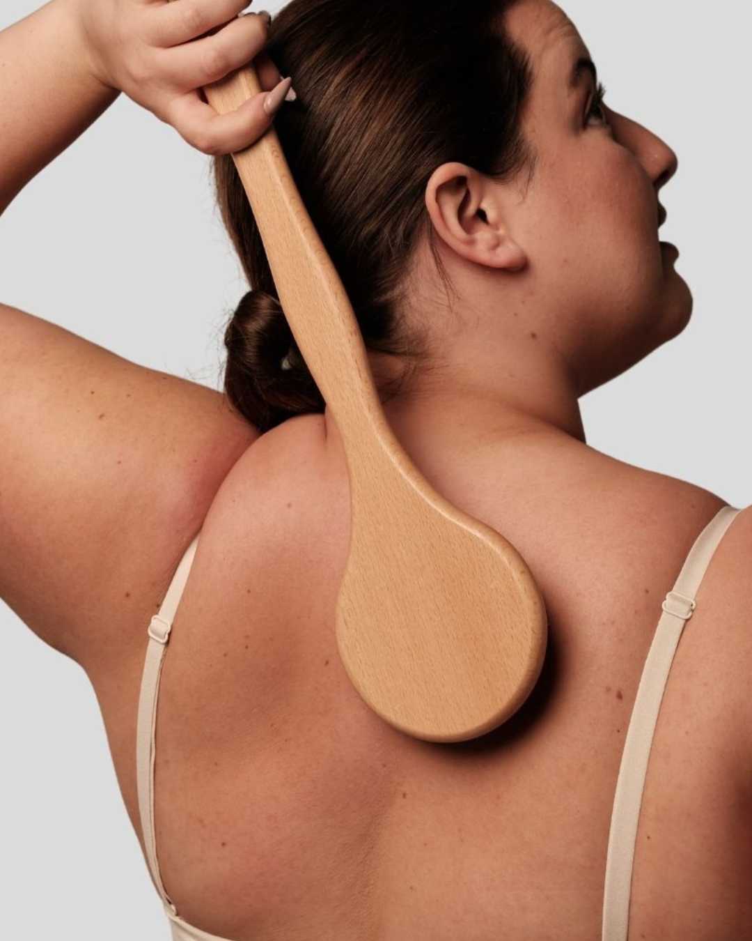 Cepillo de Madera Exfoliante Bath Brush