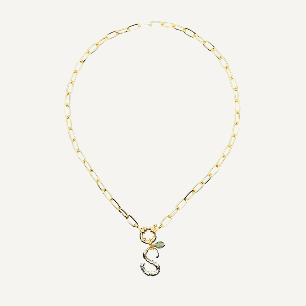 Collares cortos mujer Letter Corto