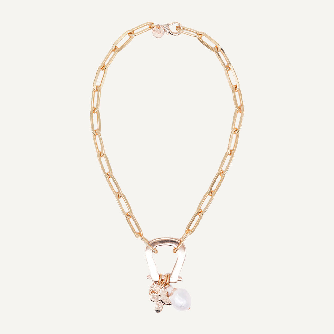 Collares de perlas modernos TESSABIT Herradura