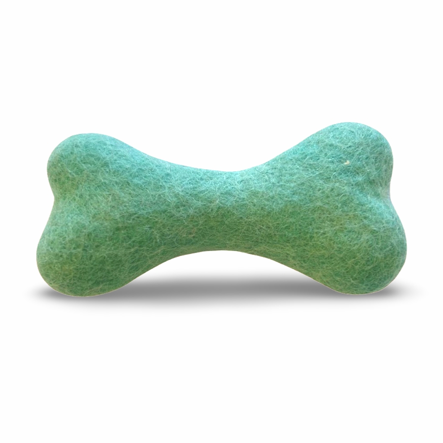 Felt Dog Bone Toy - 10cm