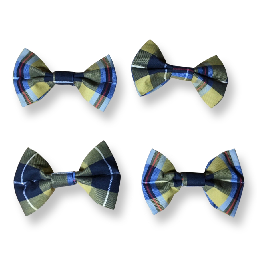 Handmade Cornish Tartan Dog Bow Tie