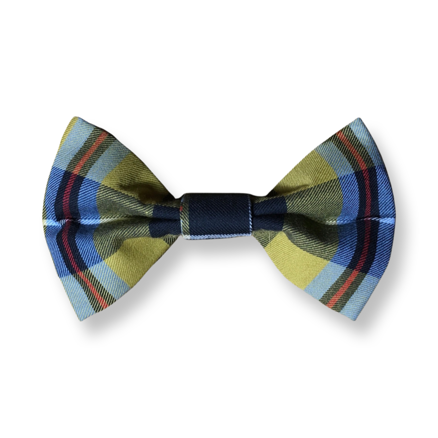Handmade Cornish Tartan Dog Bow Tie