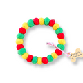 Bracelet - Reggae - 1cm Pom Poms