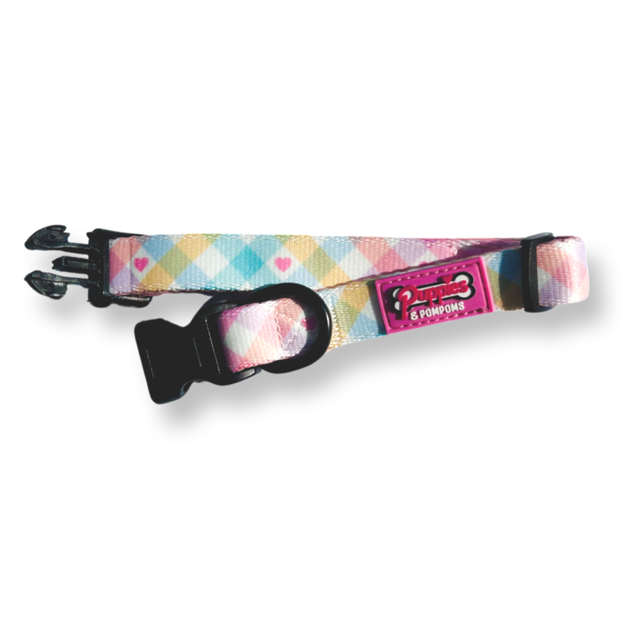 Collar - Pastel Vichy