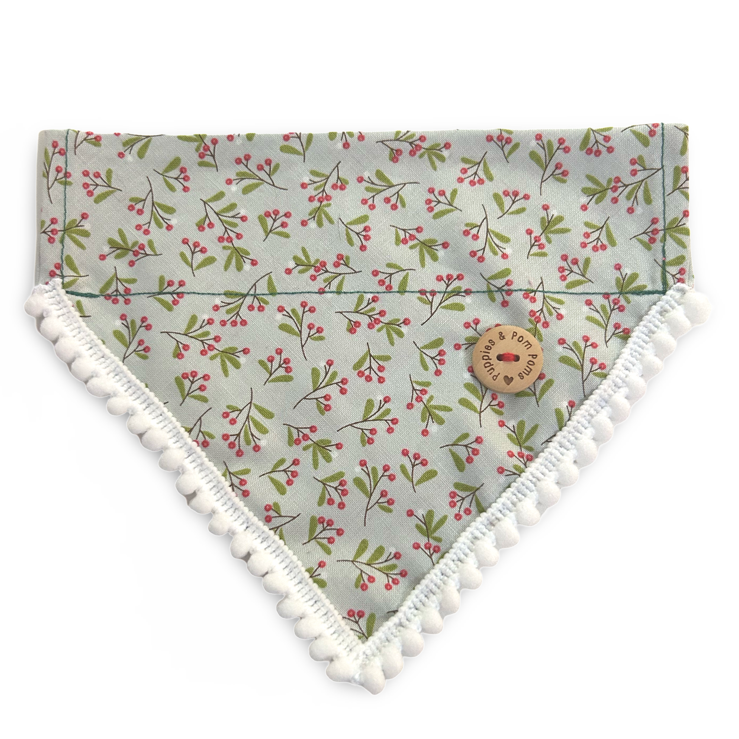 Christmas Dog Bandana - Mistletoe