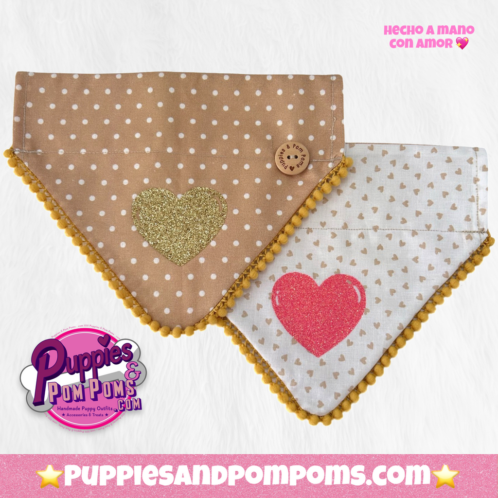 New - Latte Love Bandana - Slide On