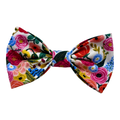 Handmade Dog Bow Tie - Garden Party