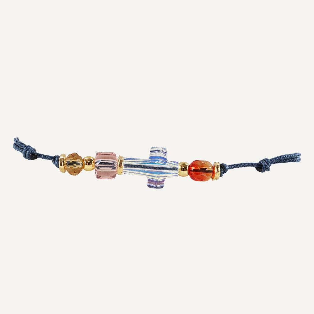 Pulsera cruz ajustable SWAROVSKY