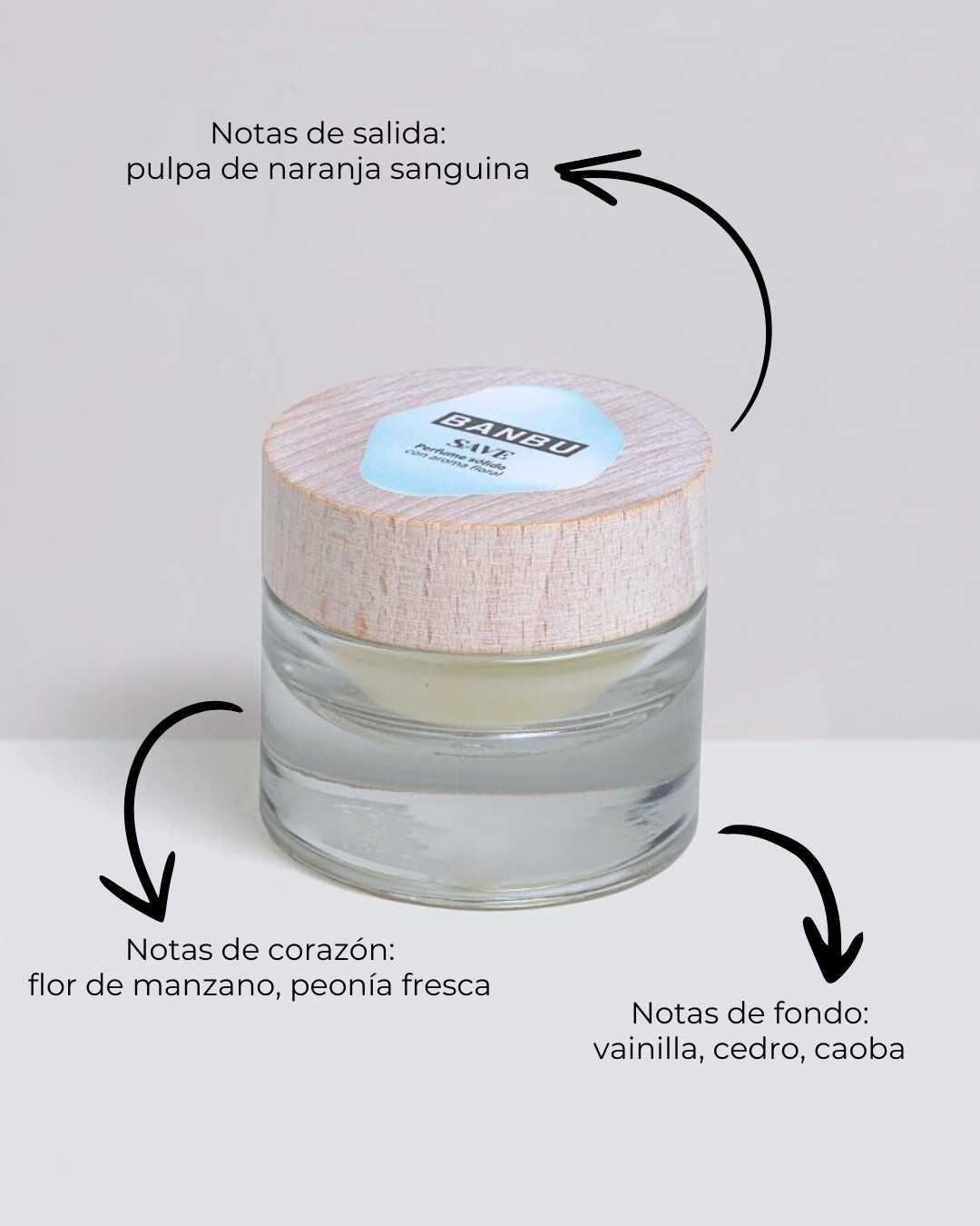 Perfume Sólido ECO Floral SAVE