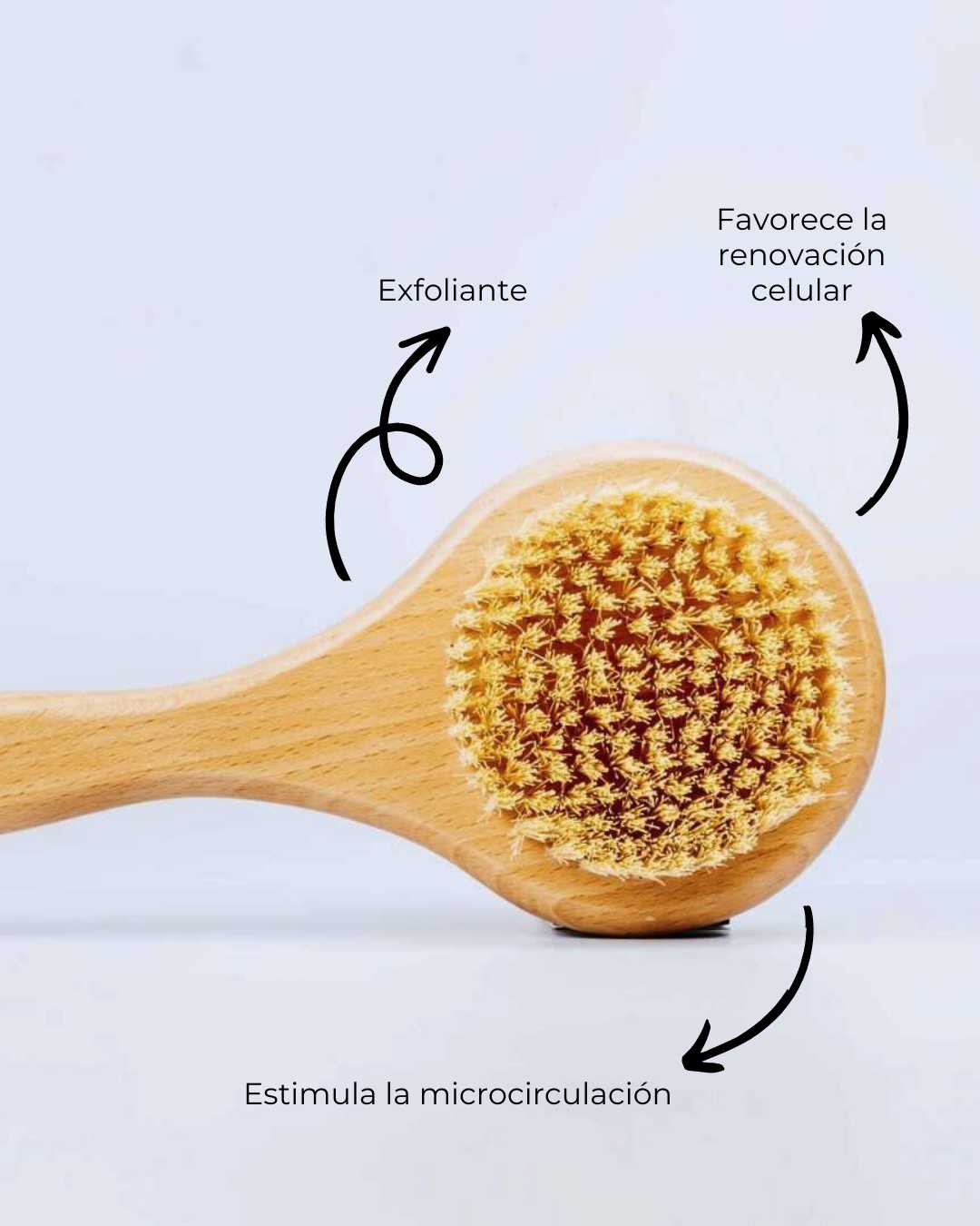 Cepillo de Madera Exfoliante Bath Brush