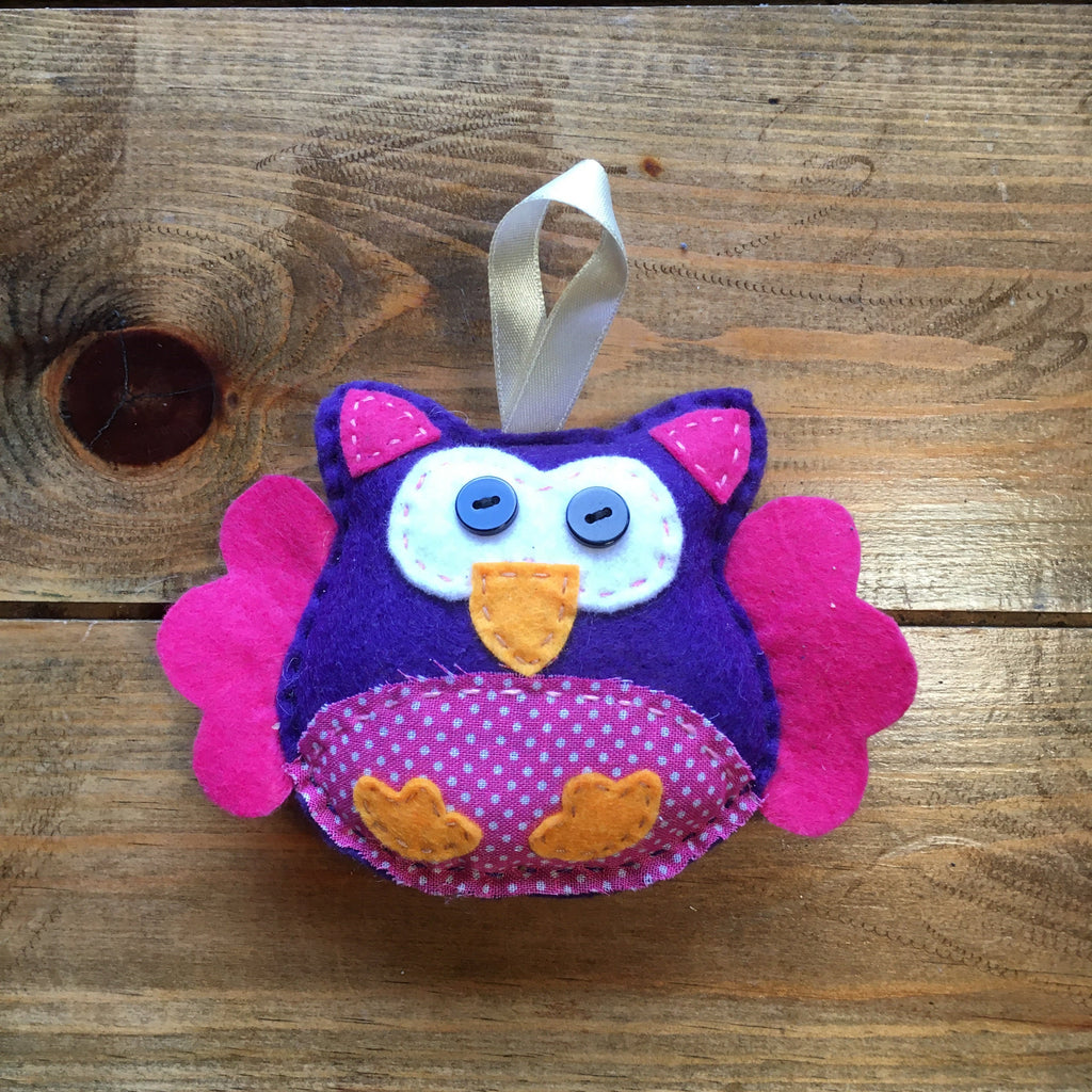 Handmade Owl Decorations