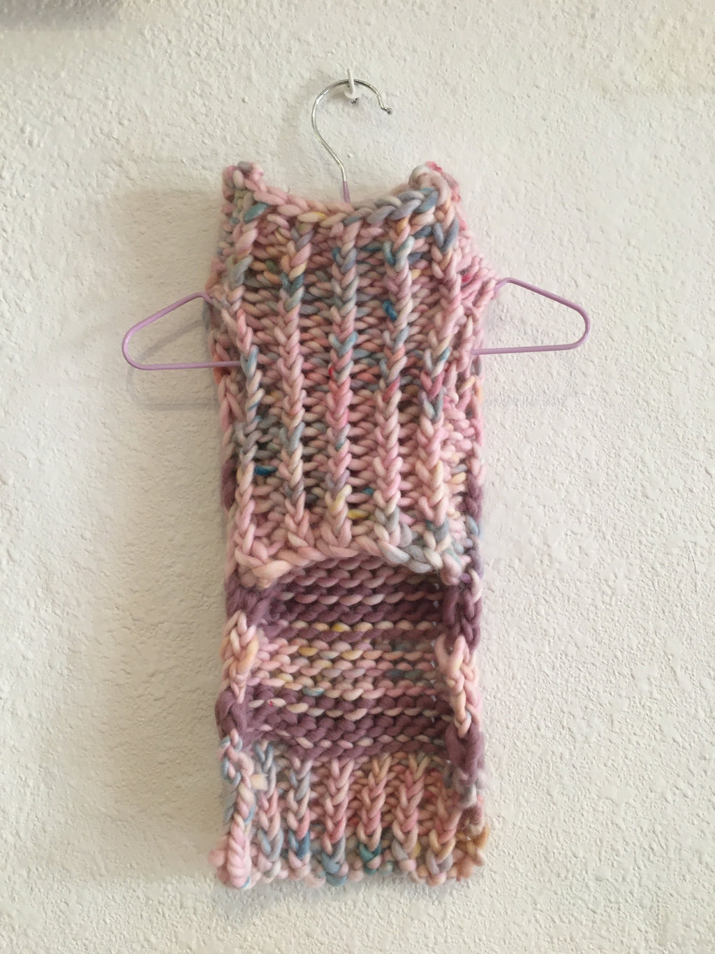 Handmade Yarnicorn & Lilac Striped Jumper