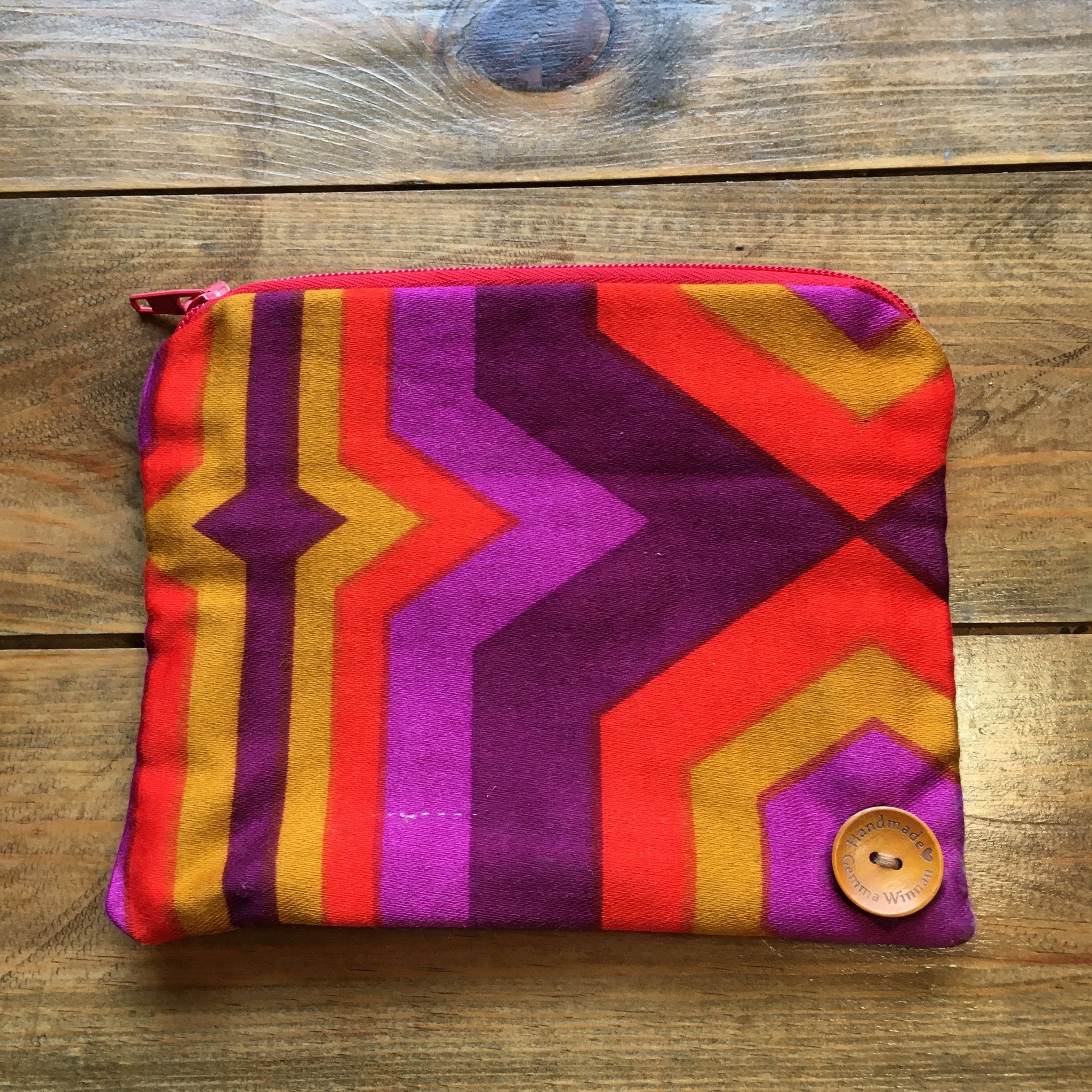 Vintage Fabric Handmade Little Purse