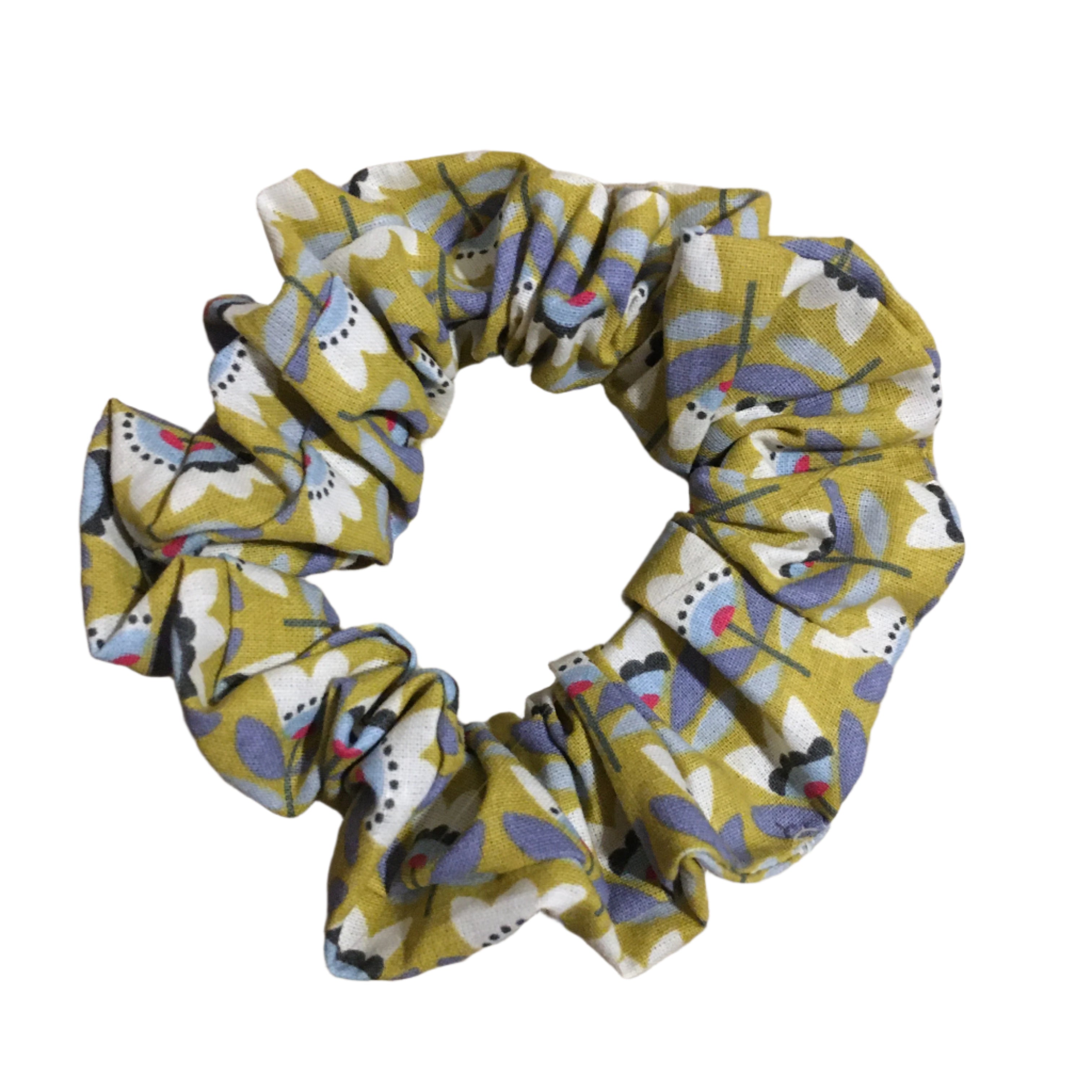 Paws to Smell the Flowers Scrunchie