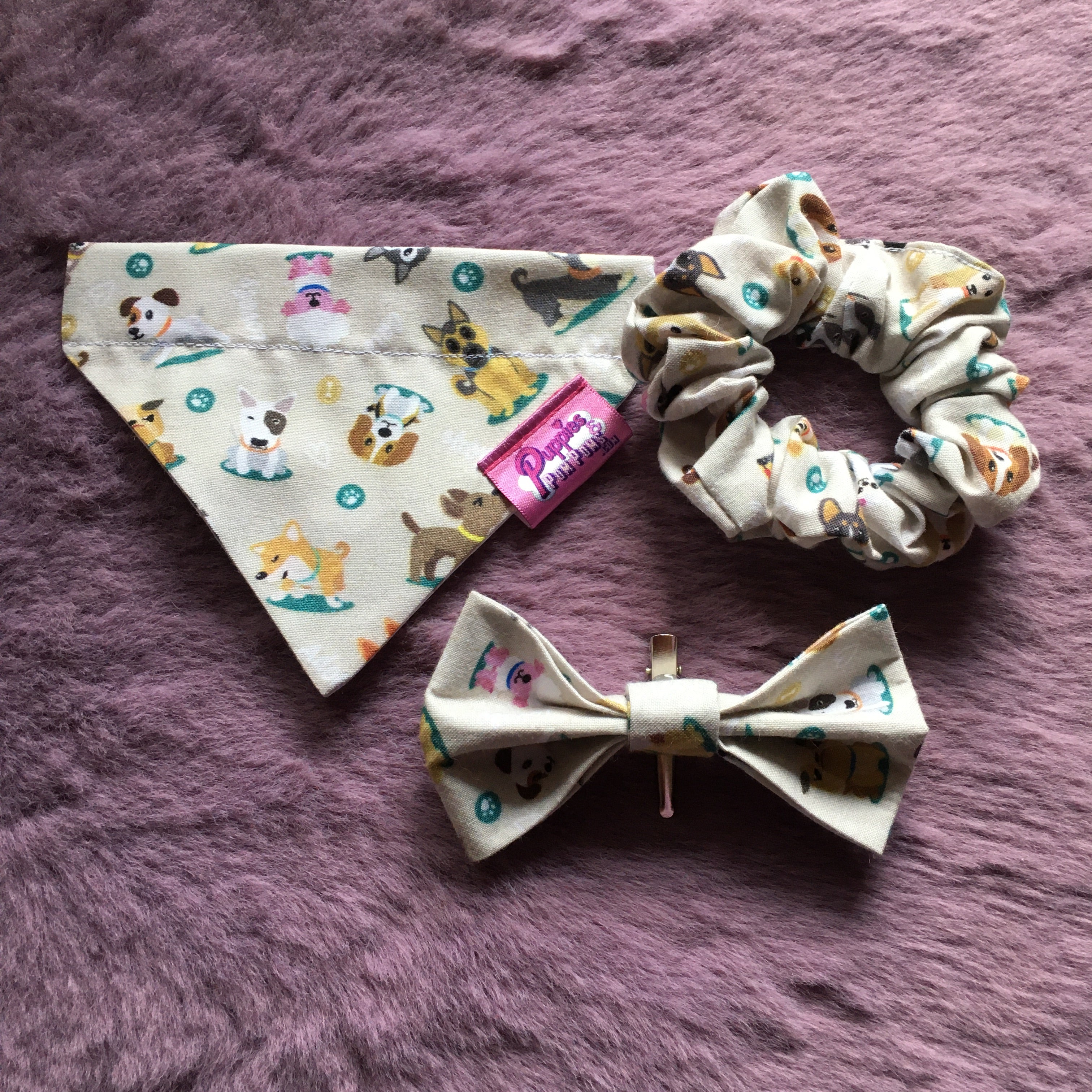 Pawfect Puppy Bandana - Slim opening