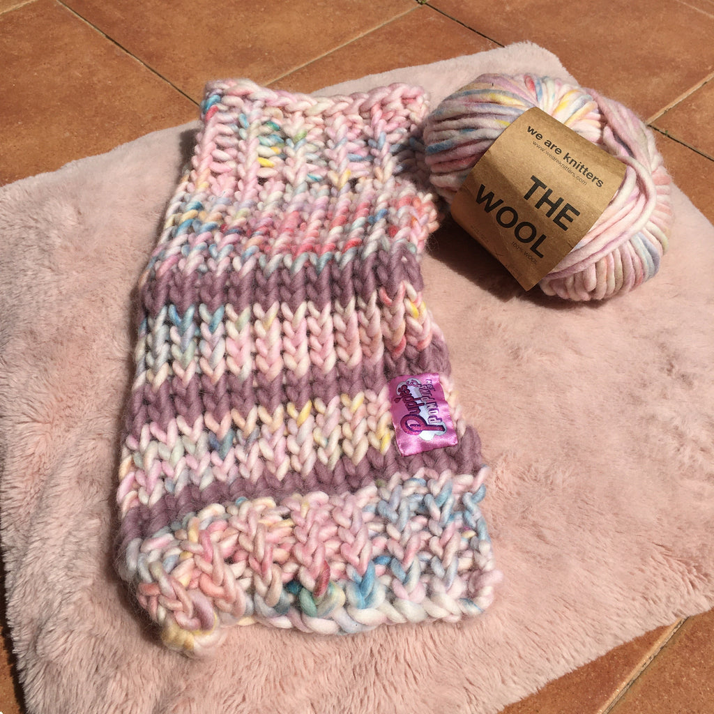 Handmade Yarnicorn & Lilac Striped Jumper