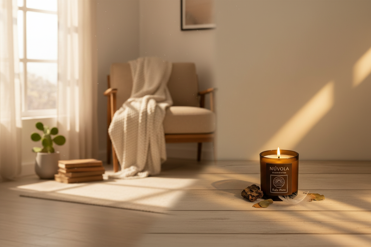 Raíz Pura – Vela para calmar la sobrecarga mental